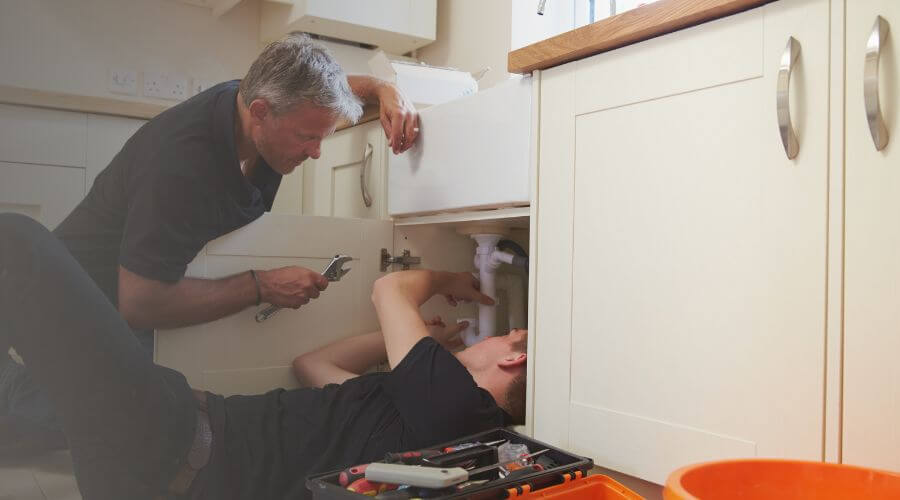 Professional burst pipe repair services in Albany, IN